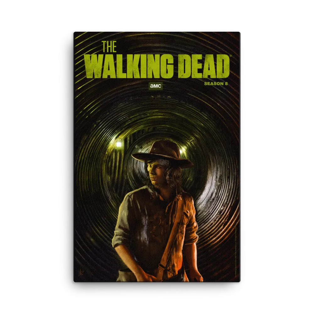 11 Weeks of TWD – Season 8 by Micheline Pitt Premium Gallery Wrapped Canvas