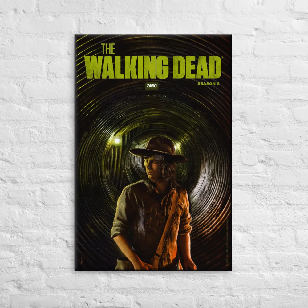 11 Weeks of TWD – Season 8 by Micheline Pitt Premium Gallery Wrapped Canvas