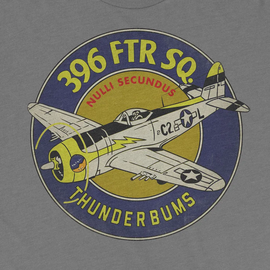 396th Fighter Squadron Thunderbums WWII Deluxe Tri-blend T-Shirt