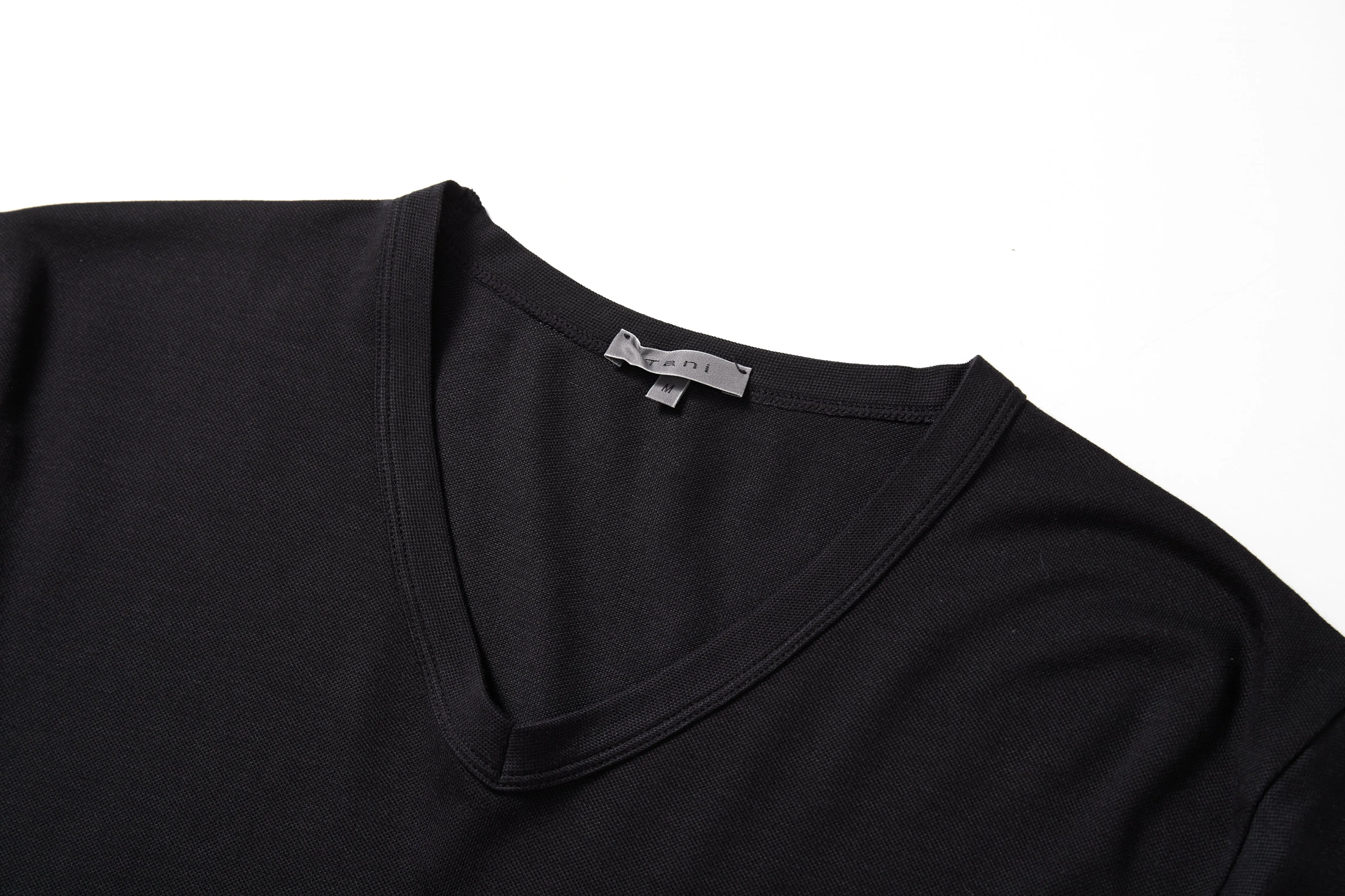 4 Pack Active TENCEL™ Lyocell Pique Knit V Neck Tee