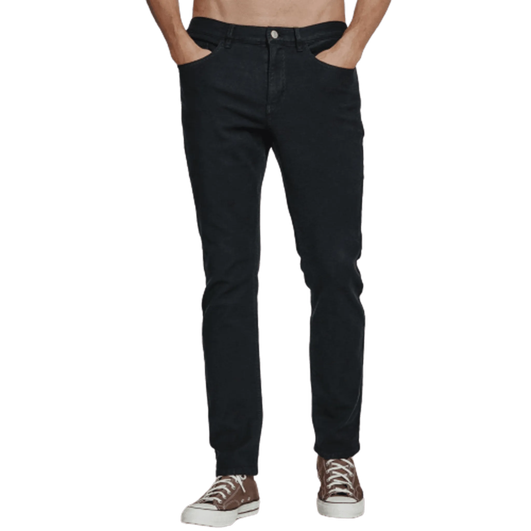 7 DIAMONDS: Generation 5-Pocket Pant- Charcoal