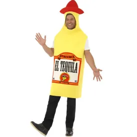 Adult Mr Tequila Bottle Man Costume