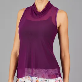 Amethyst Sheer Layer Top (purple)