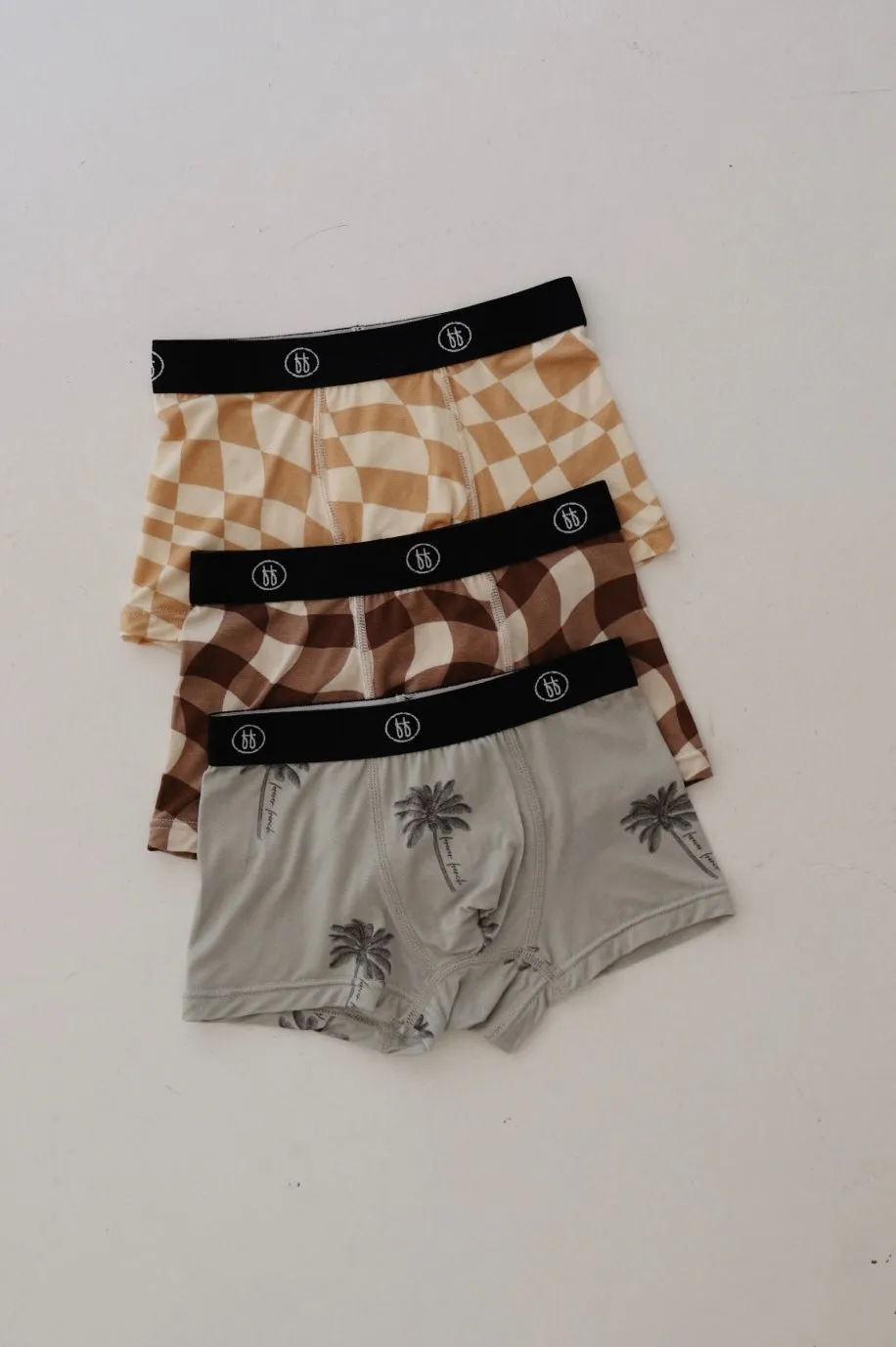 Bamboo Boxers (3 Pack) | Gold Coast, Groovy Gingham & Summer Dreamin'