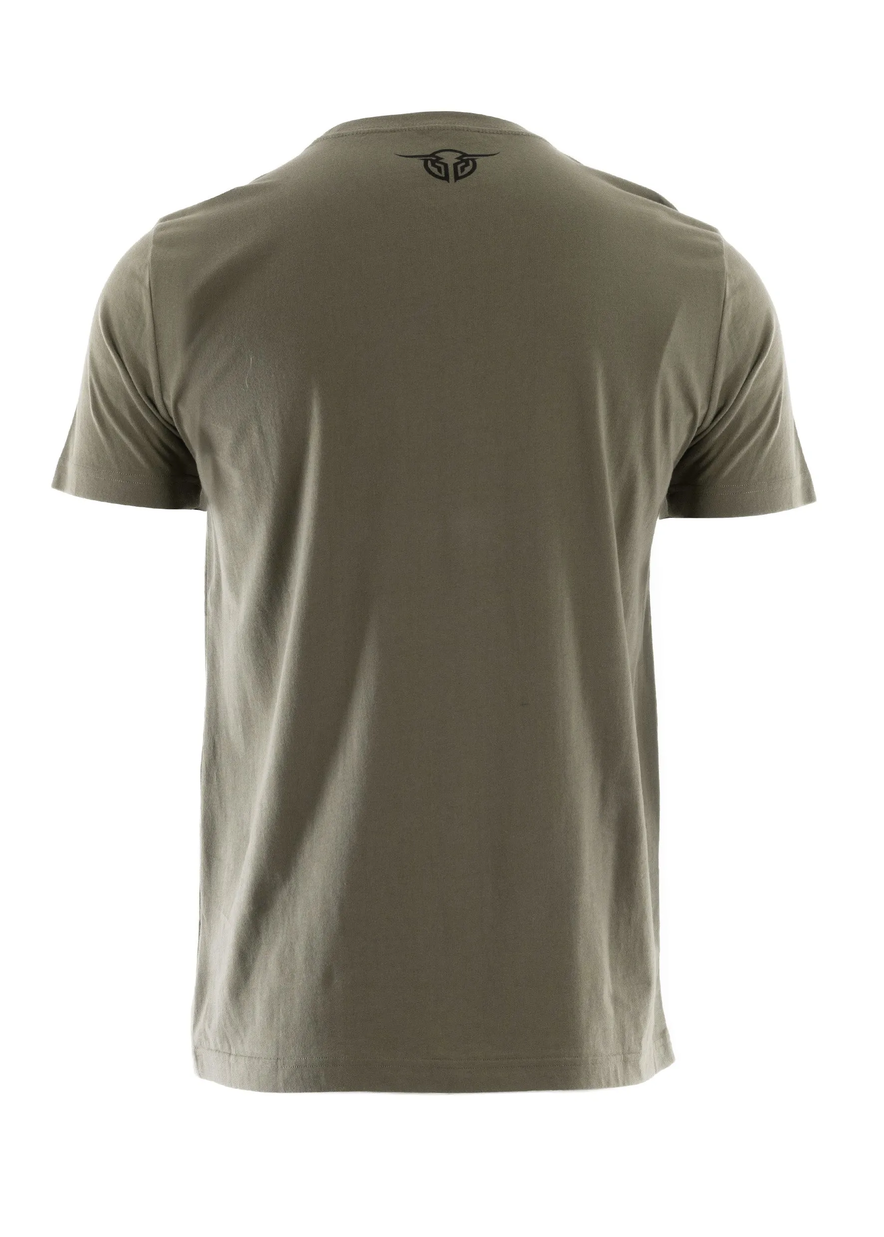 Bullzye Mens Authentic S/S Tee - Military - BCP1503279