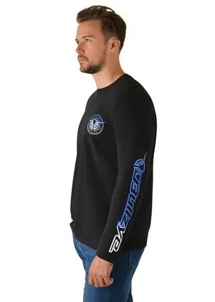 Bullzye Mens Crossroads L/S Tee