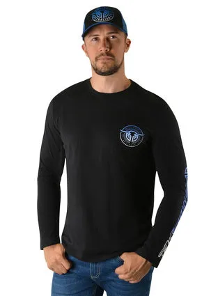 Bullzye Mens Crossroads L/S Tee