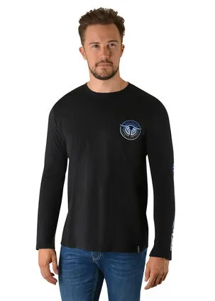 Bullzye Mens Crossroads L/S Tee