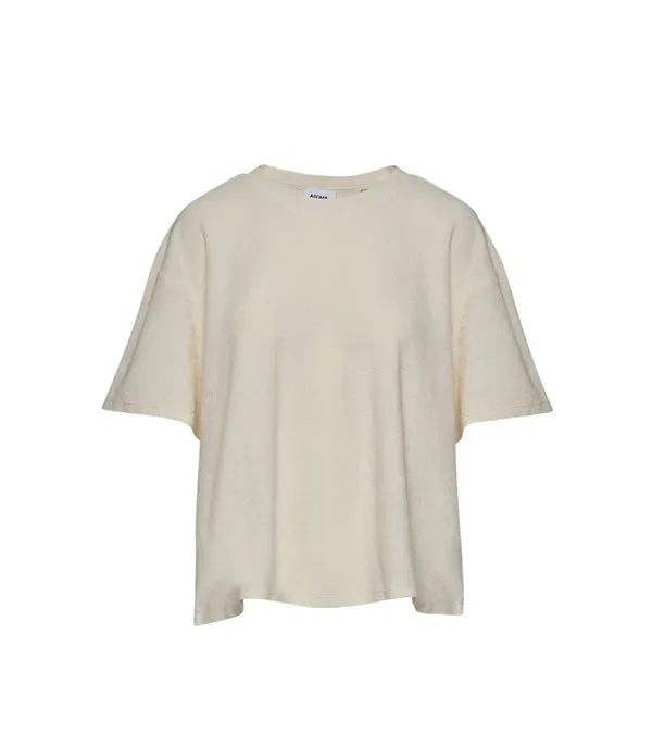 Carina Terry T-shirt Ivory