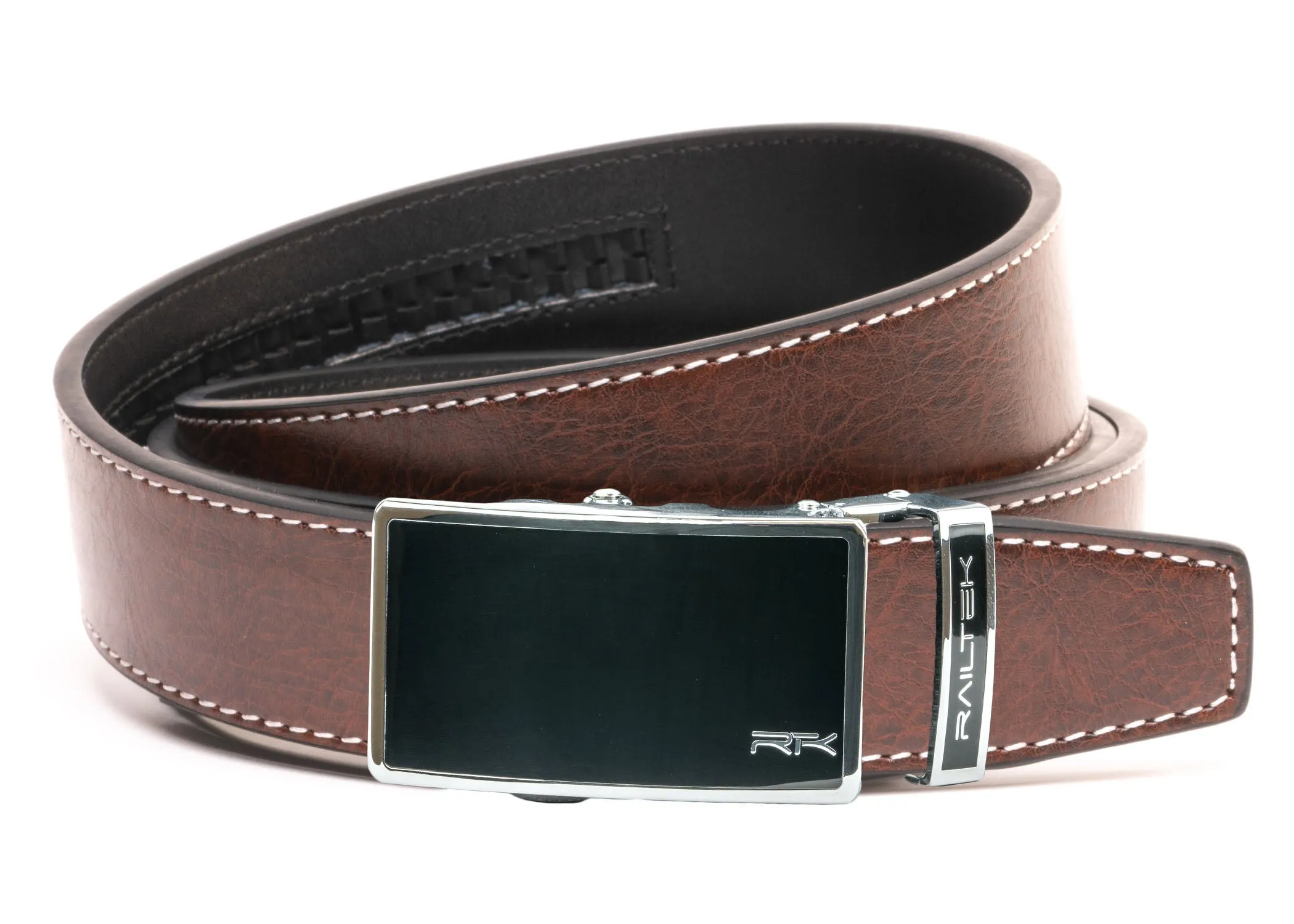 Chrome Black Railtek™ Belt