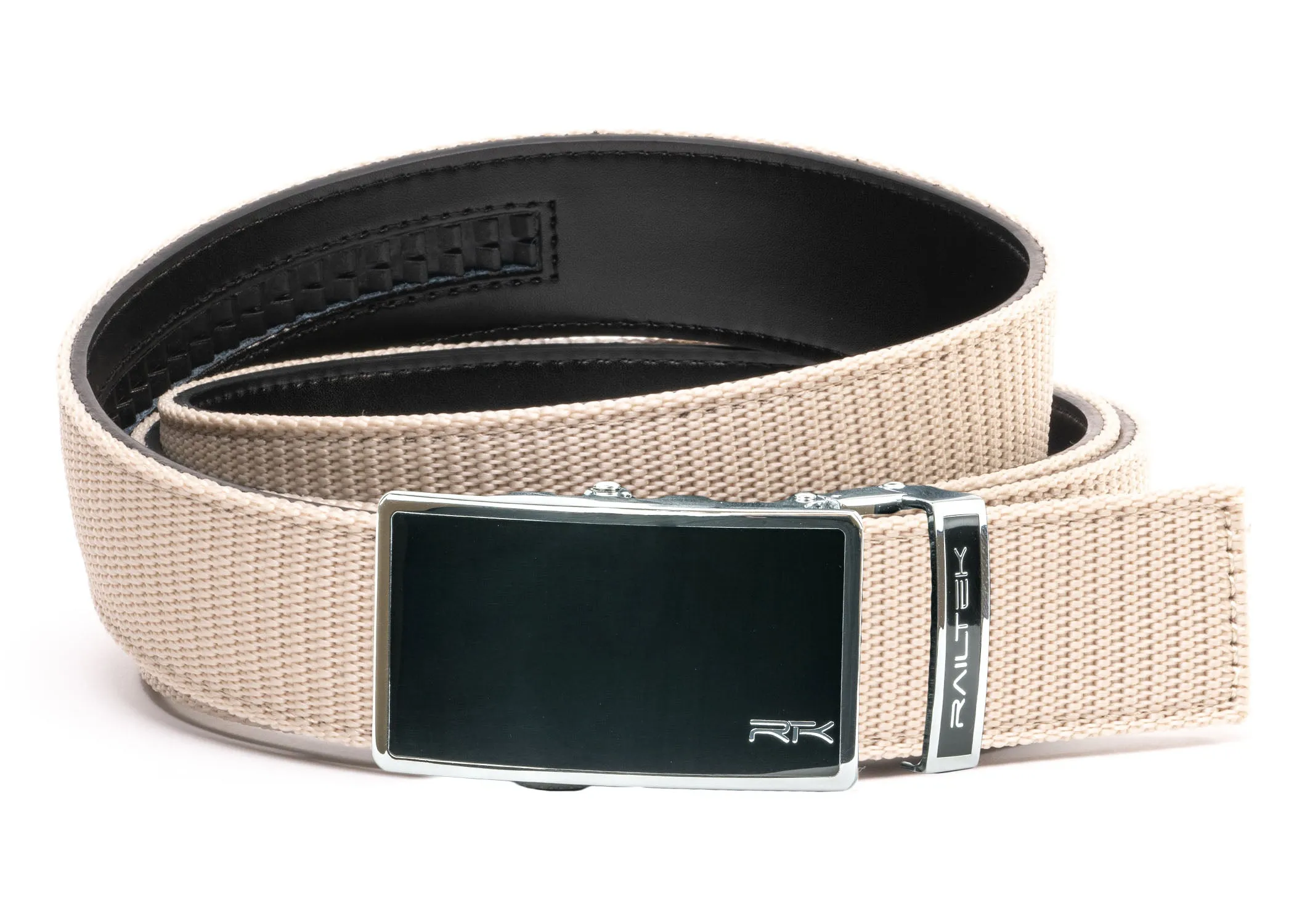 Chrome Black Railtek™ Belt