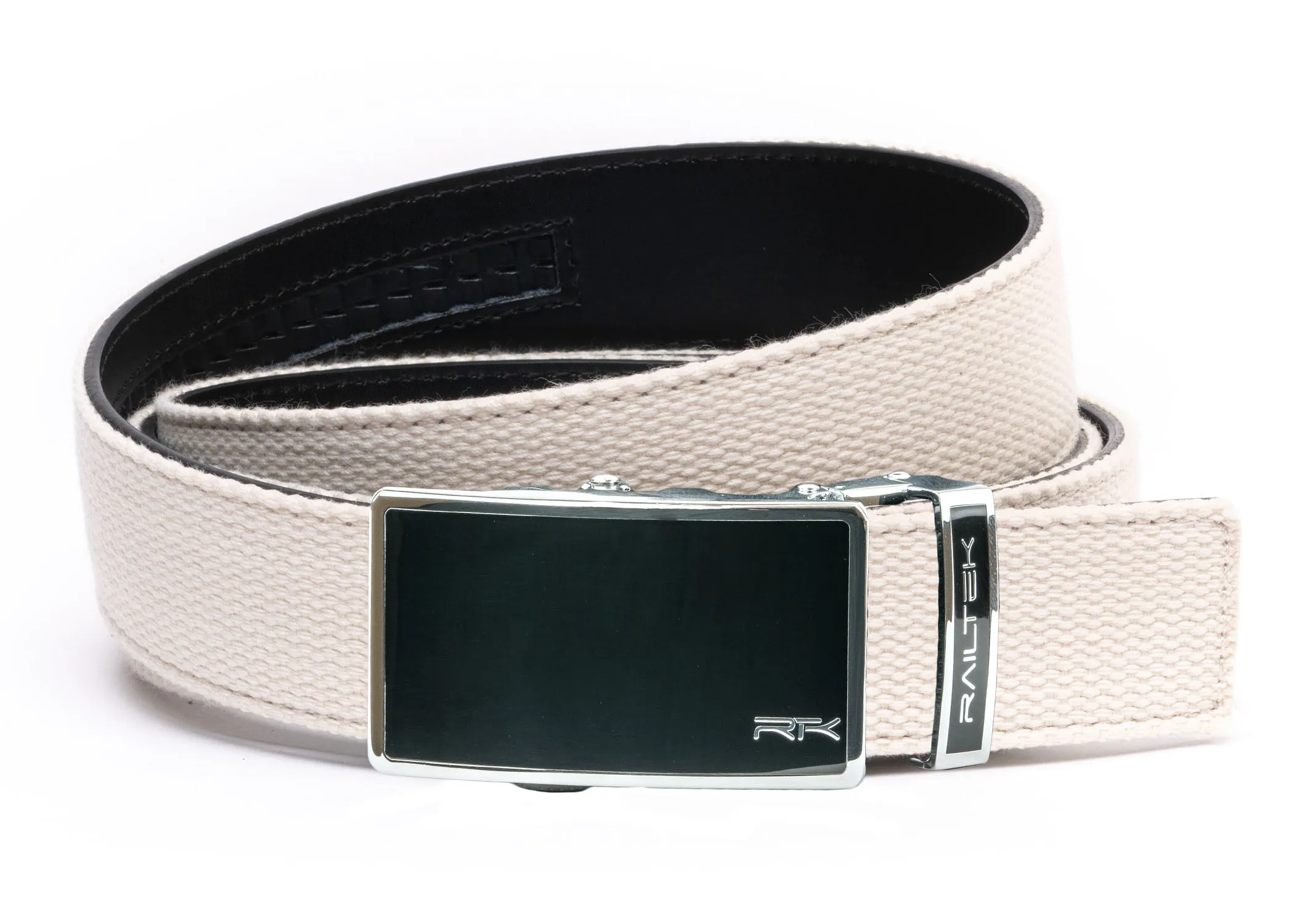 Chrome Black Railtek™ Belt