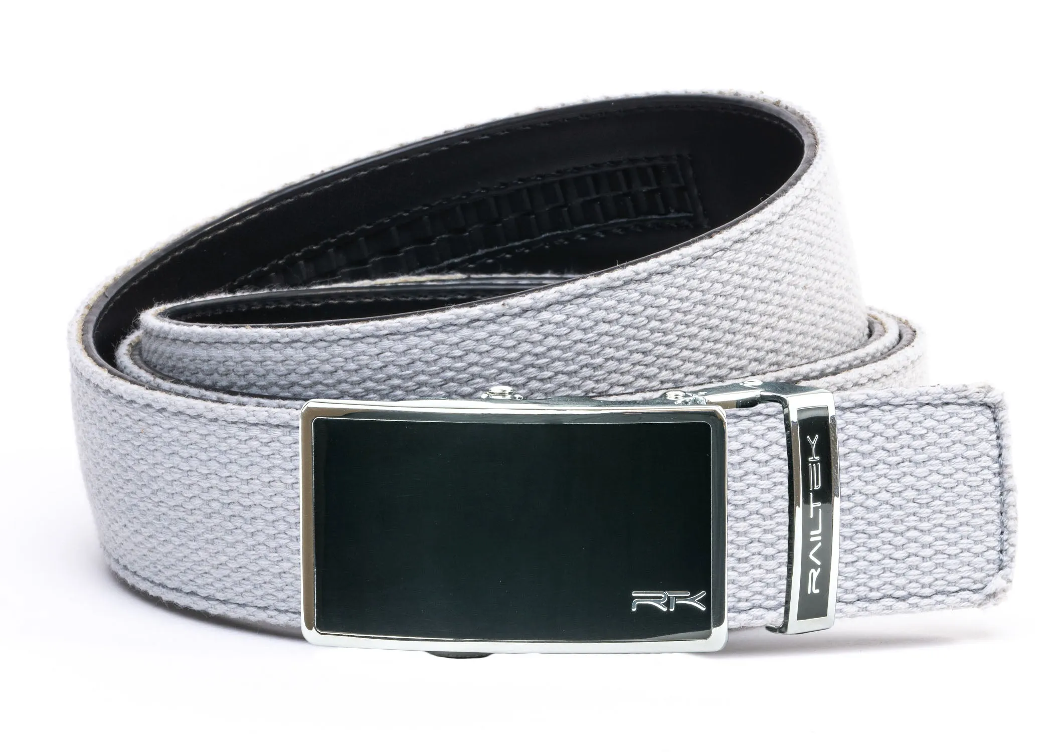 Chrome Black Railtek™ Belt