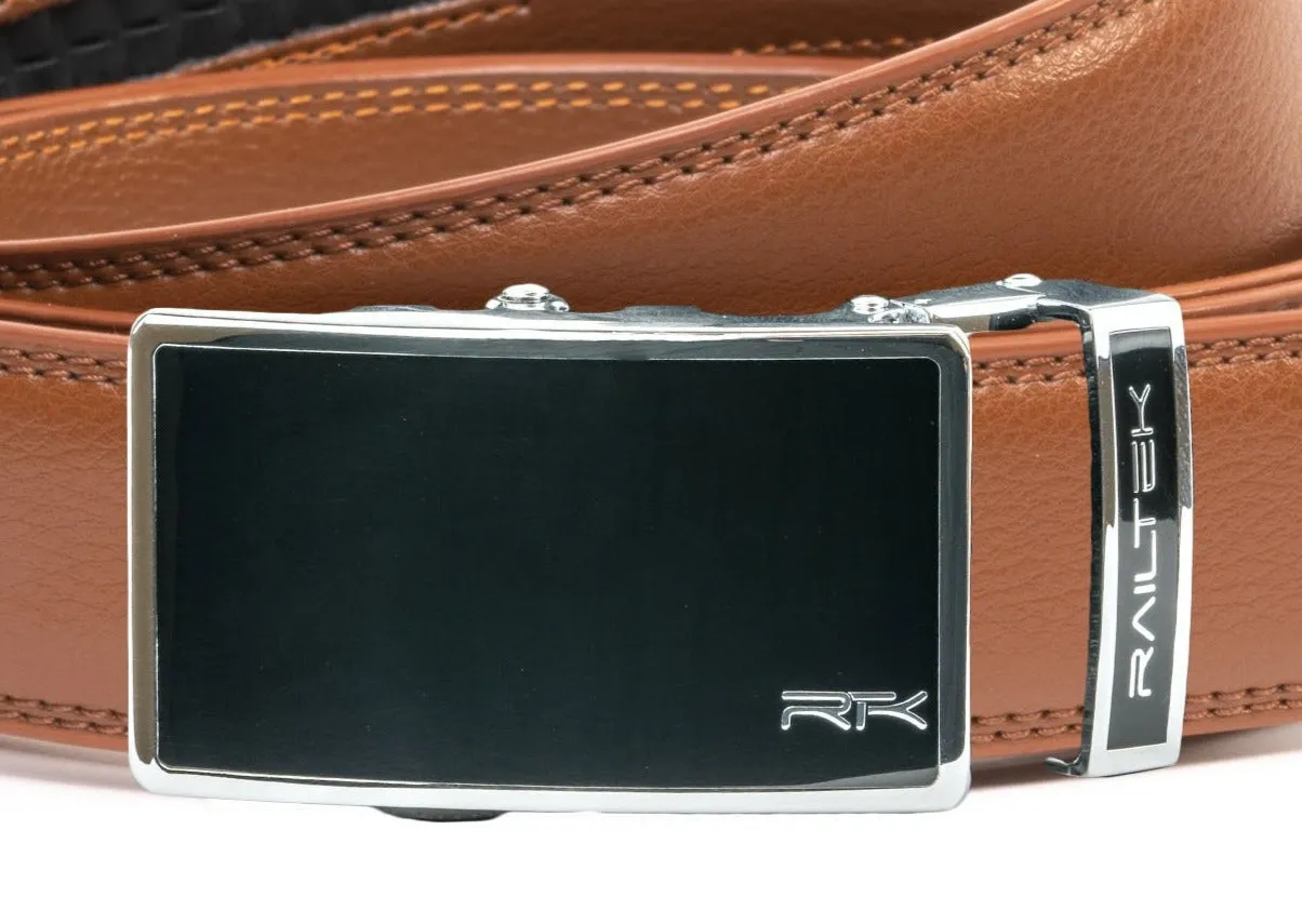 Chrome Black Railtek™ Belt