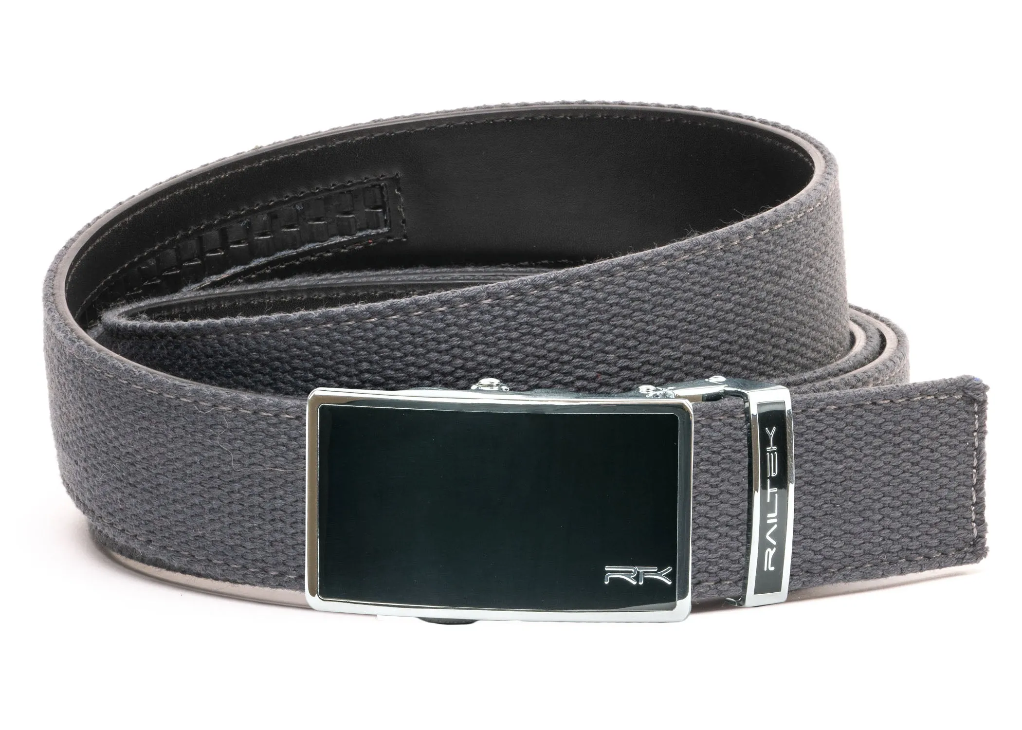 Chrome Black Railtek™ Belt