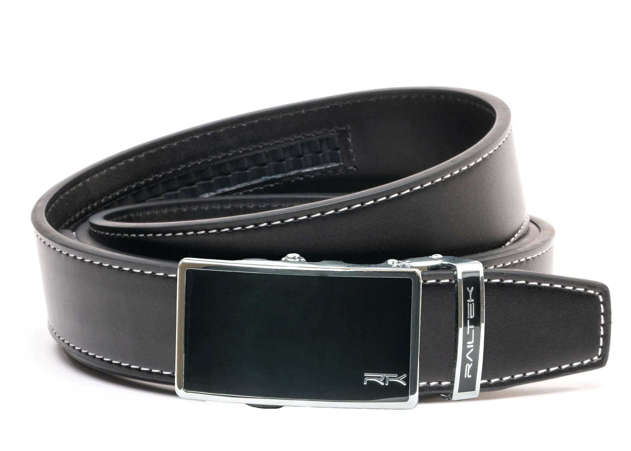 Chrome Black Railtek™ Belt