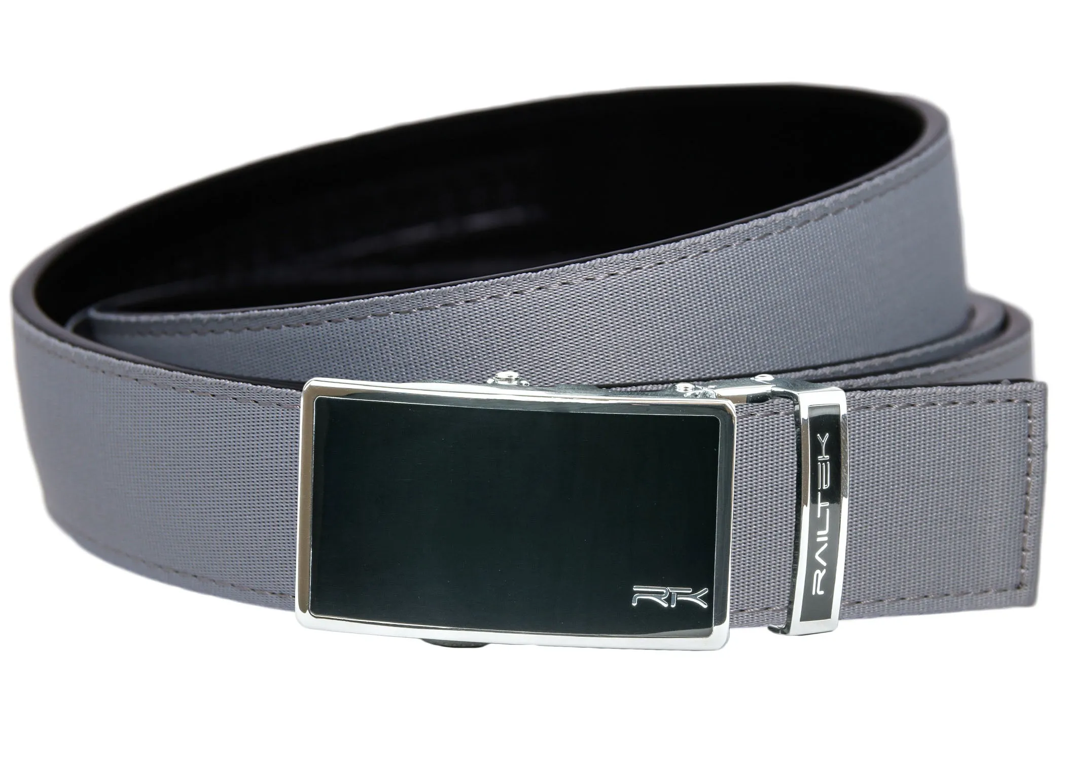 Chrome Black Railtek™ Belt