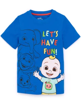 Cocomelon JJ Let’s Have Fun T-Shirt For Kids