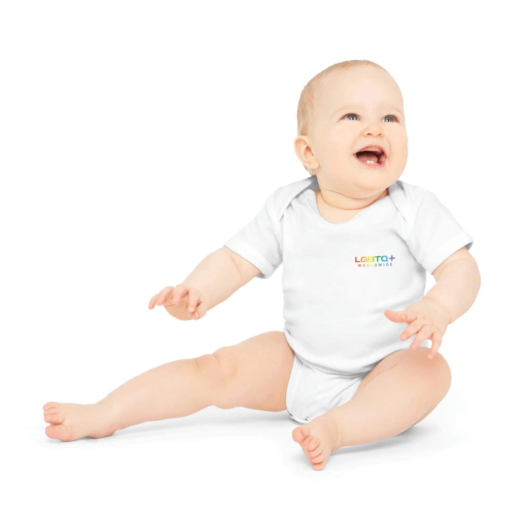 ,,COOL MAN" Baby Organic Short Sleeve Bodysuit