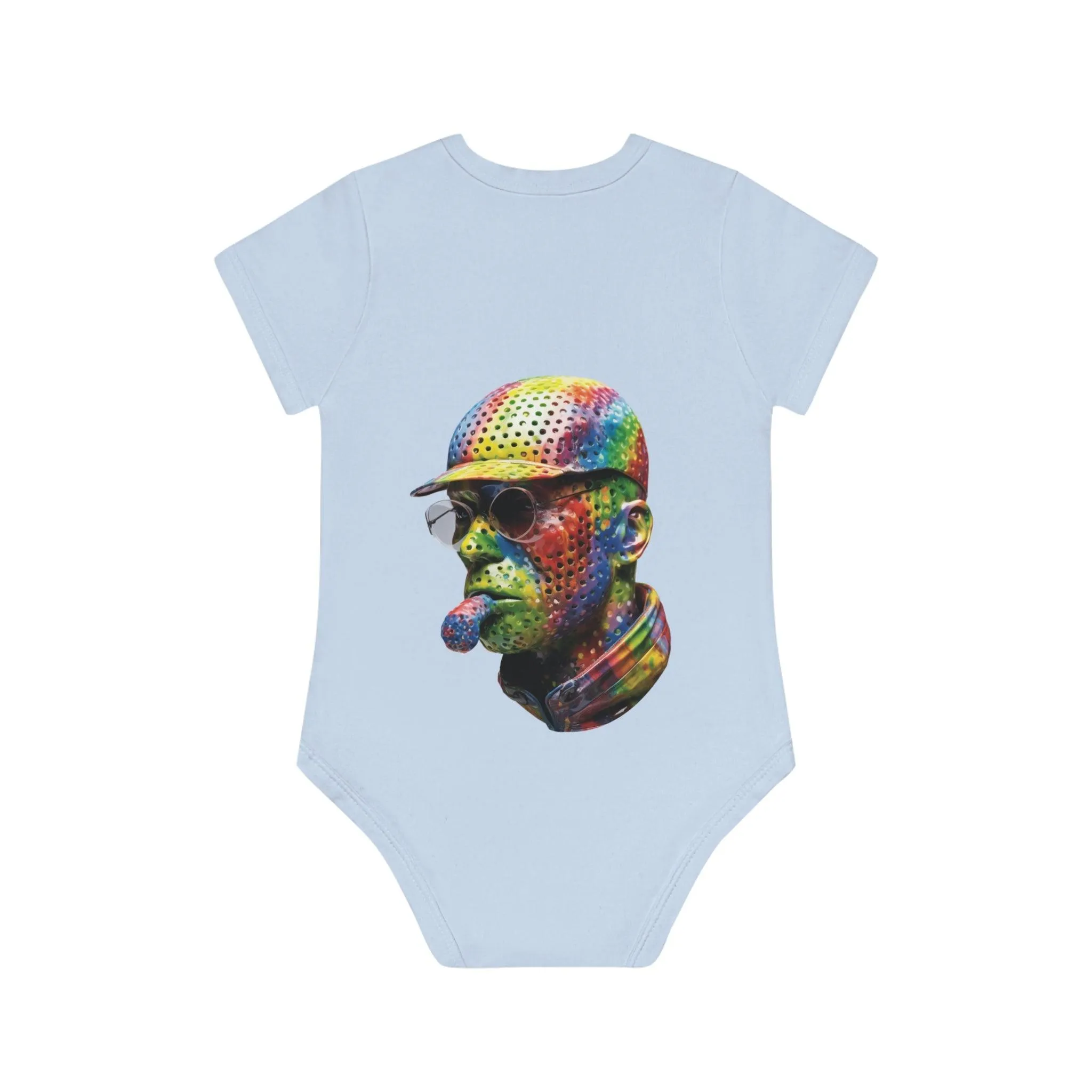 ,,COOL MAN" Baby Organic Short Sleeve Bodysuit