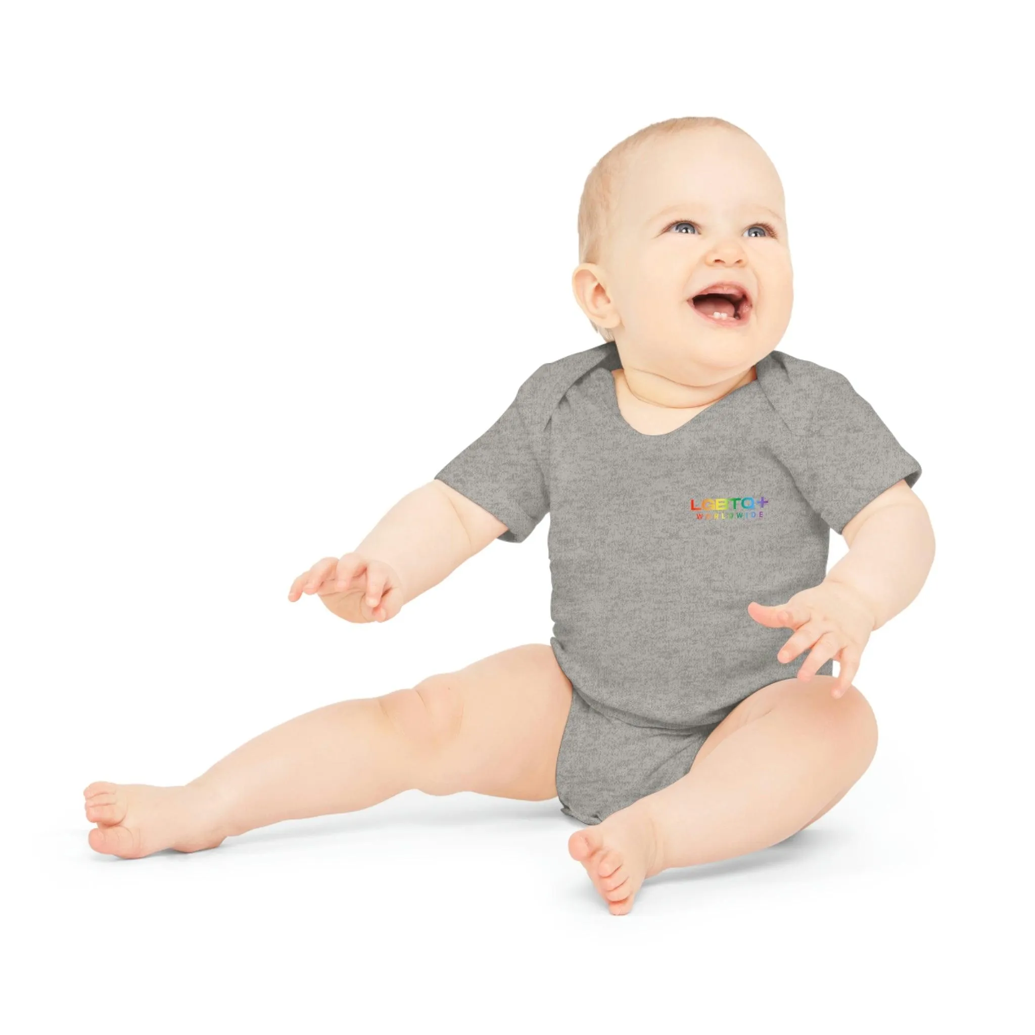 ,,COOL MAN" Baby Organic Short Sleeve Bodysuit