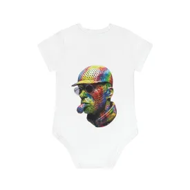 ,,COOL MAN" Baby Organic Short Sleeve Bodysuit