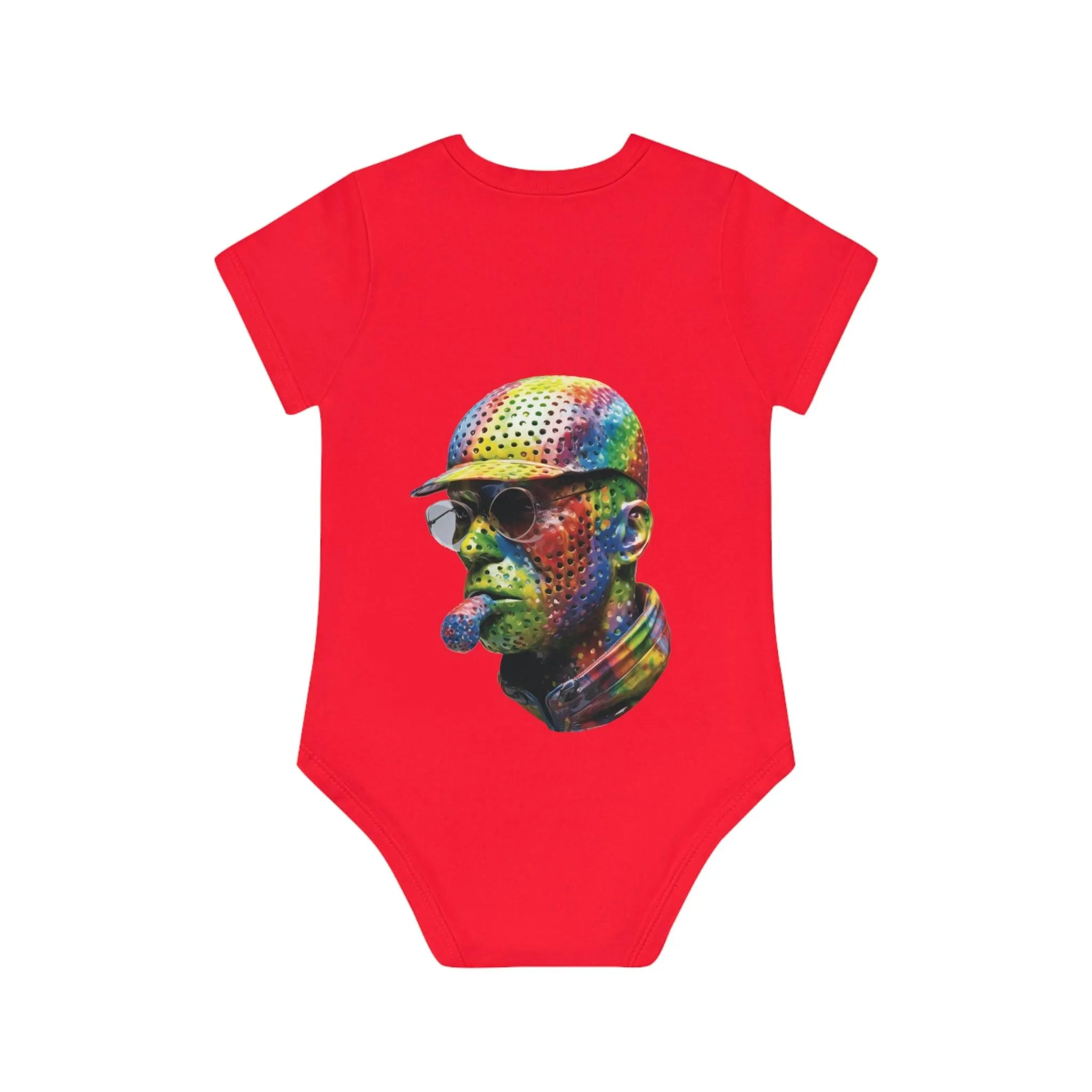 ,,COOL MAN" Baby Organic Short Sleeve Bodysuit