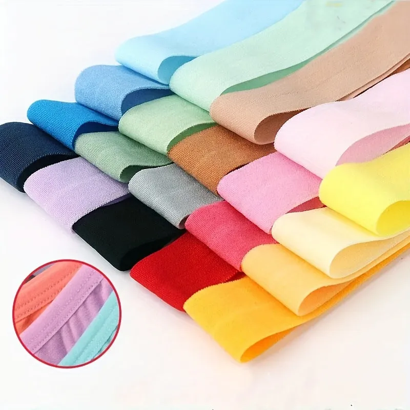 Cotton Elastic Edging Fabric for Clothing and Accessories