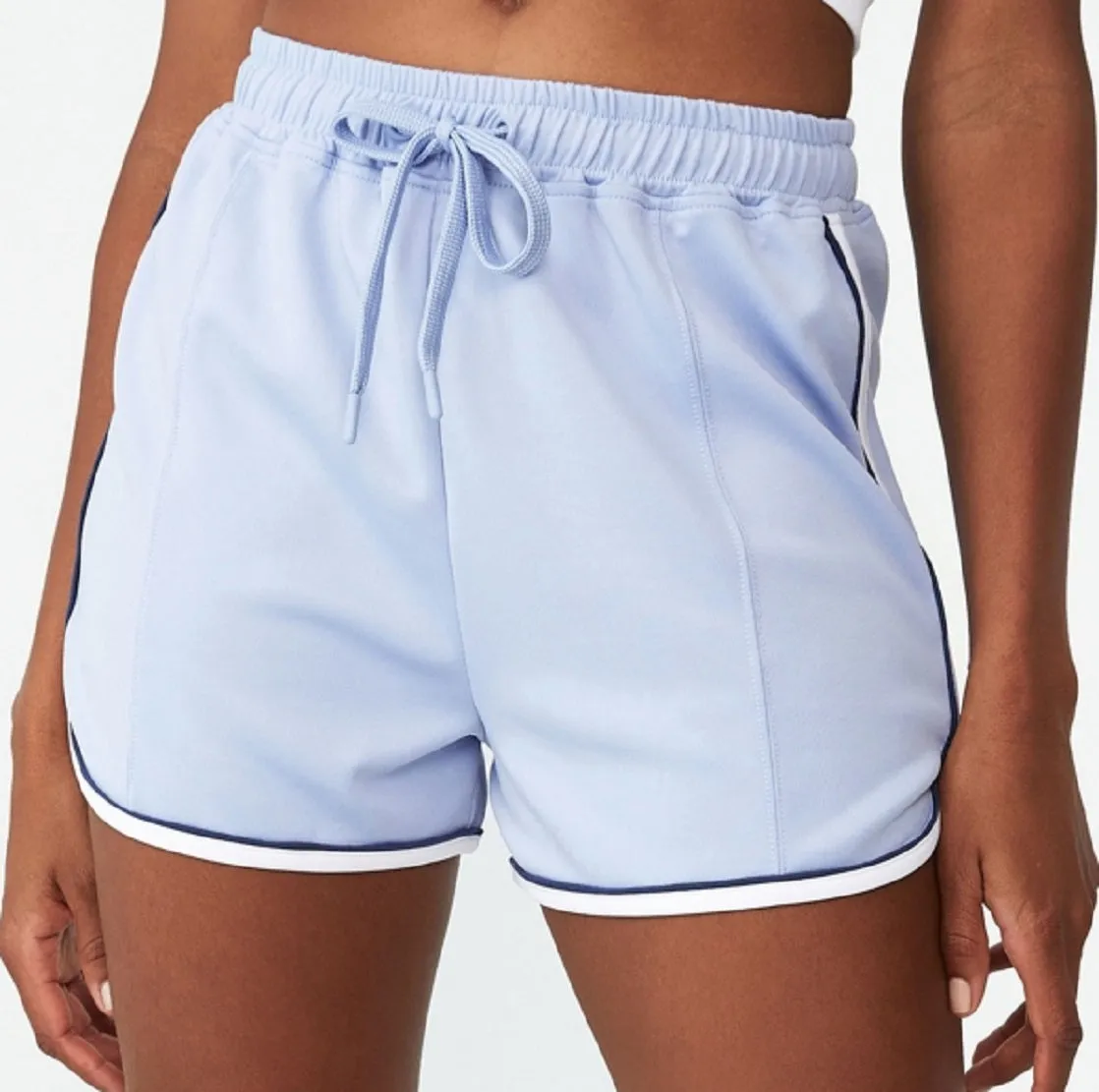 COTTON ON Women's Retro Gym Shorts Blue