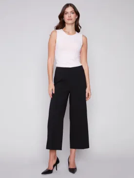 CROPPED WIDE LEG PANT