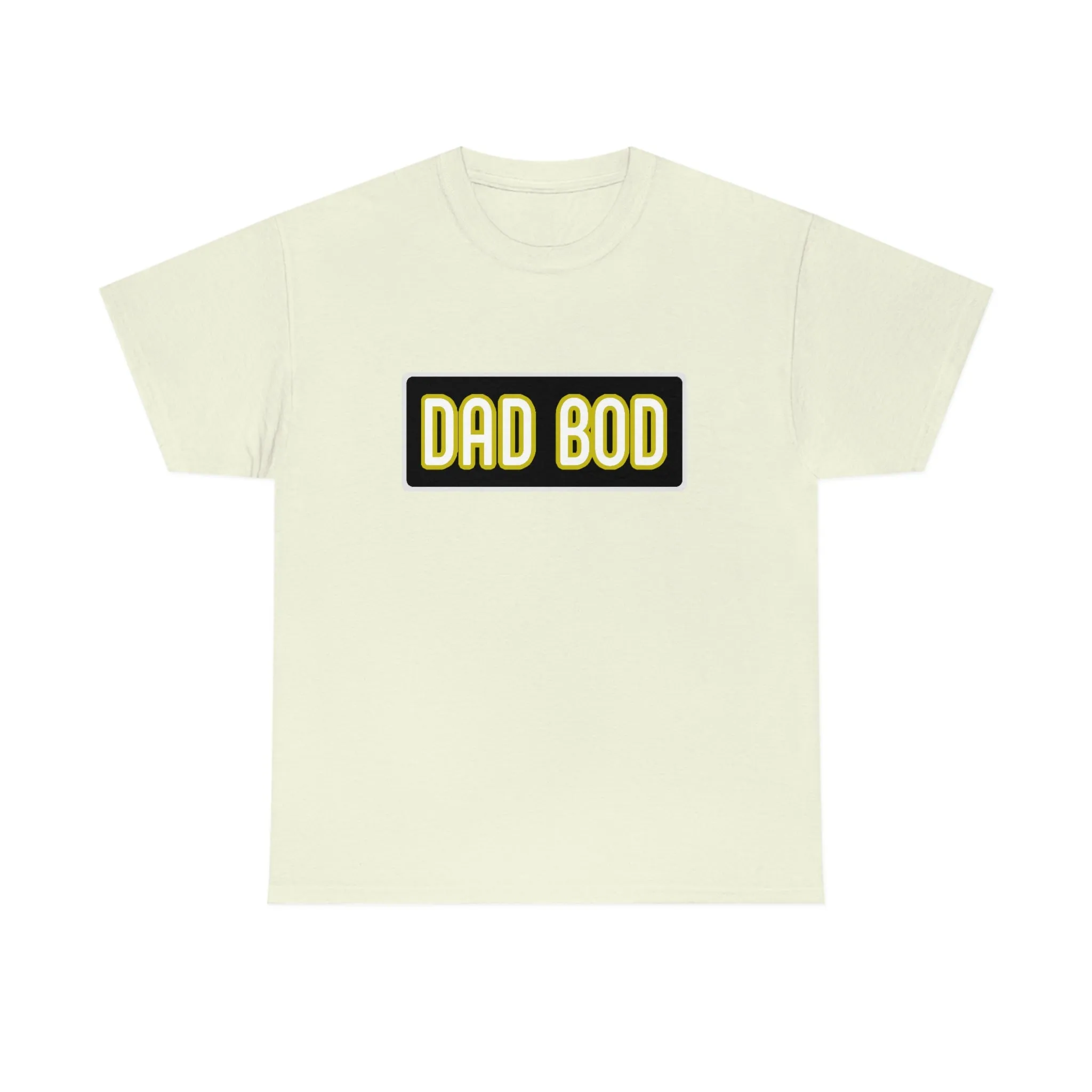 Dad Bod Unisex Heavy Cotton Tee Father Daddy Body Joke fun funny Present Gift