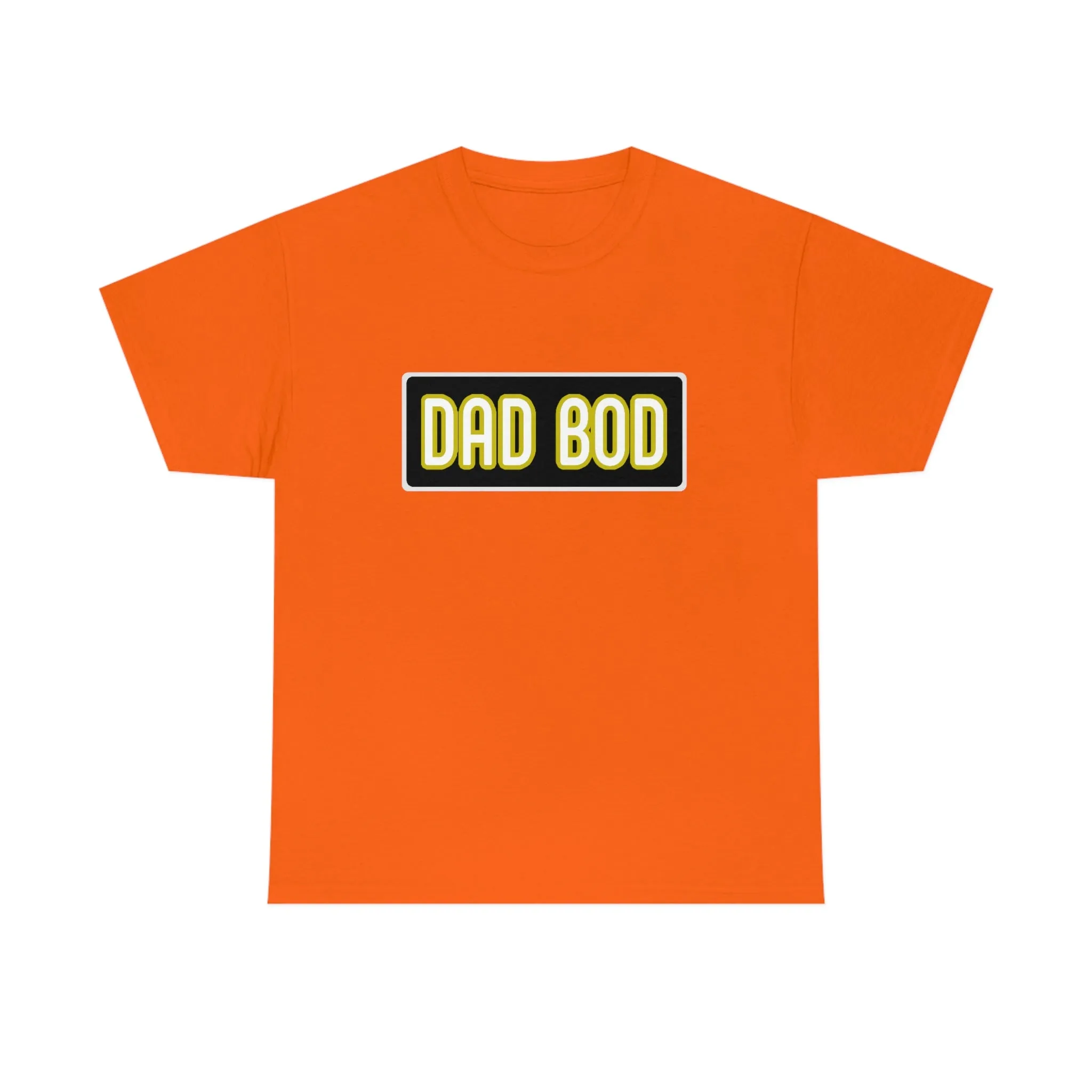 Dad Bod Unisex Heavy Cotton Tee Father Daddy Body Joke fun funny Present Gift