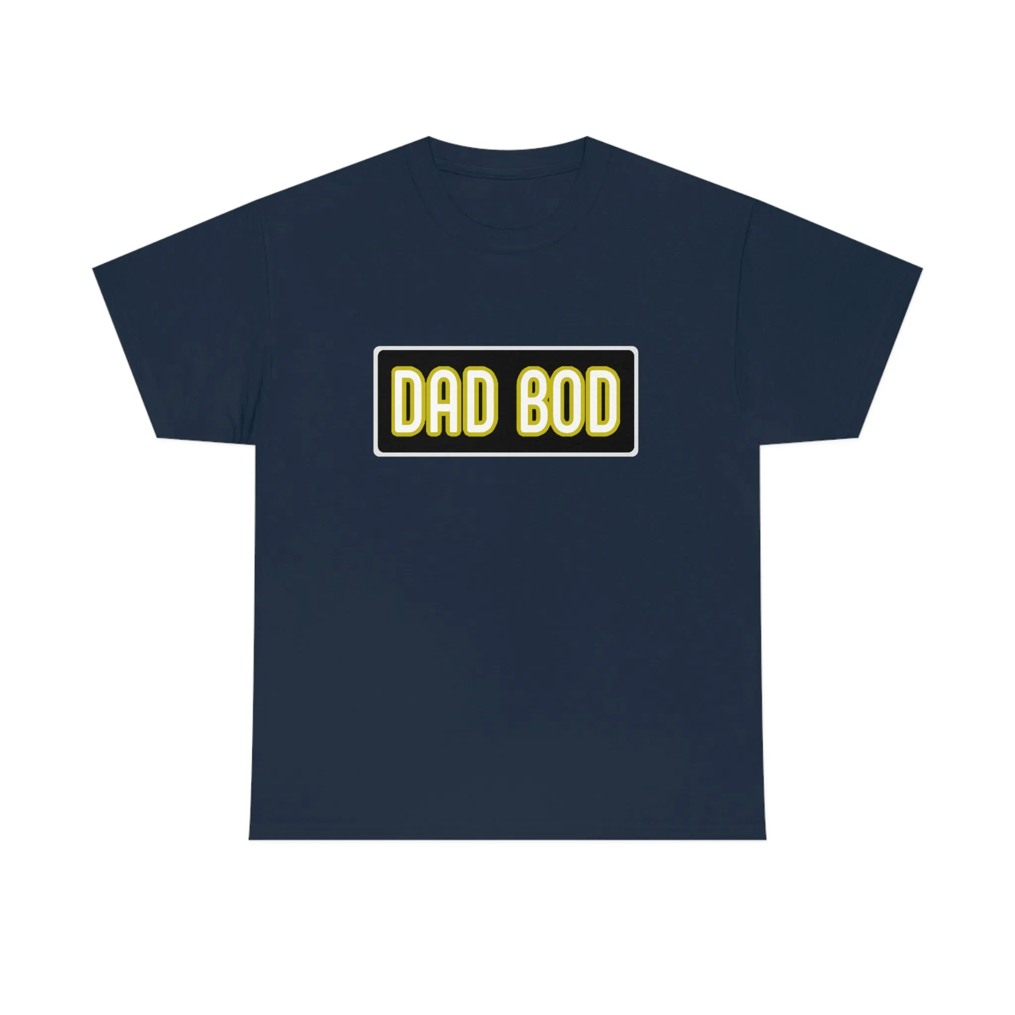 Dad Bod Unisex Heavy Cotton Tee Father Daddy Body Joke fun funny Present Gift