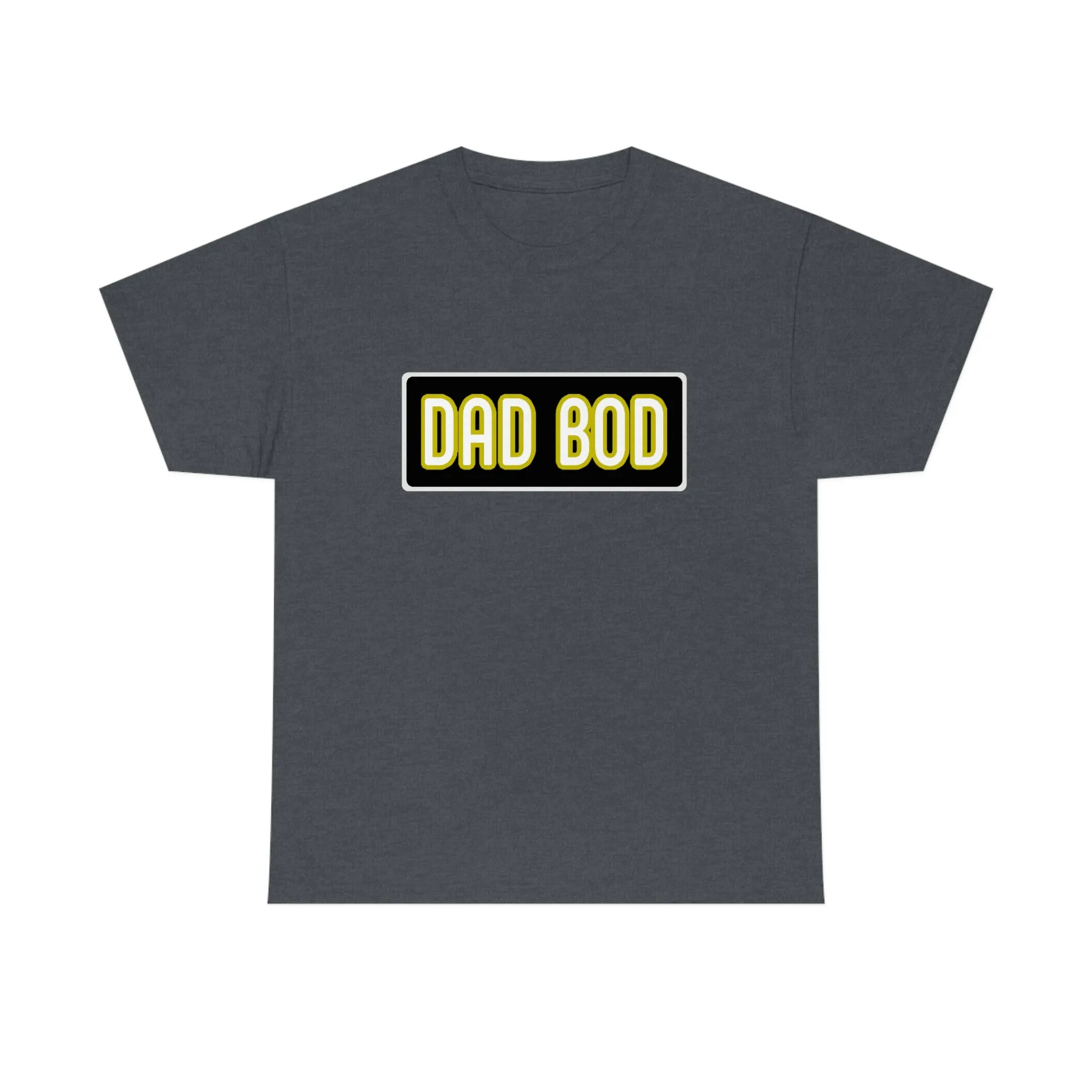 Dad Bod Unisex Heavy Cotton Tee Father Daddy Body Joke fun funny Present Gift