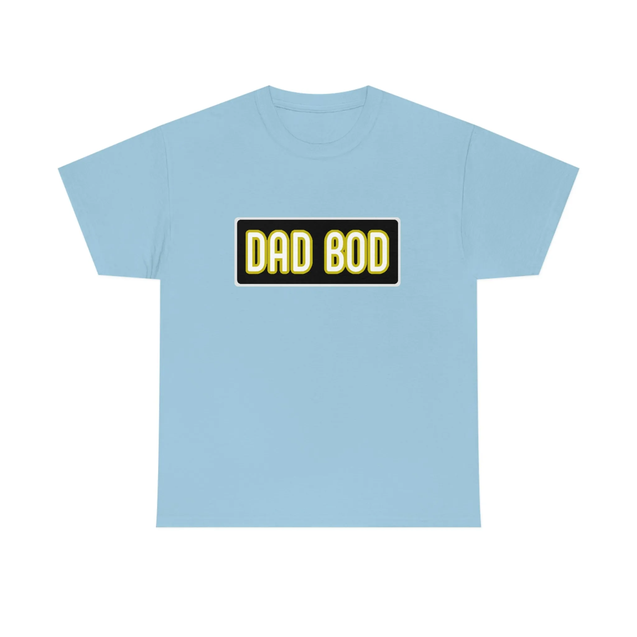 Dad Bod Unisex Heavy Cotton Tee Father Daddy Body Joke fun funny Present Gift