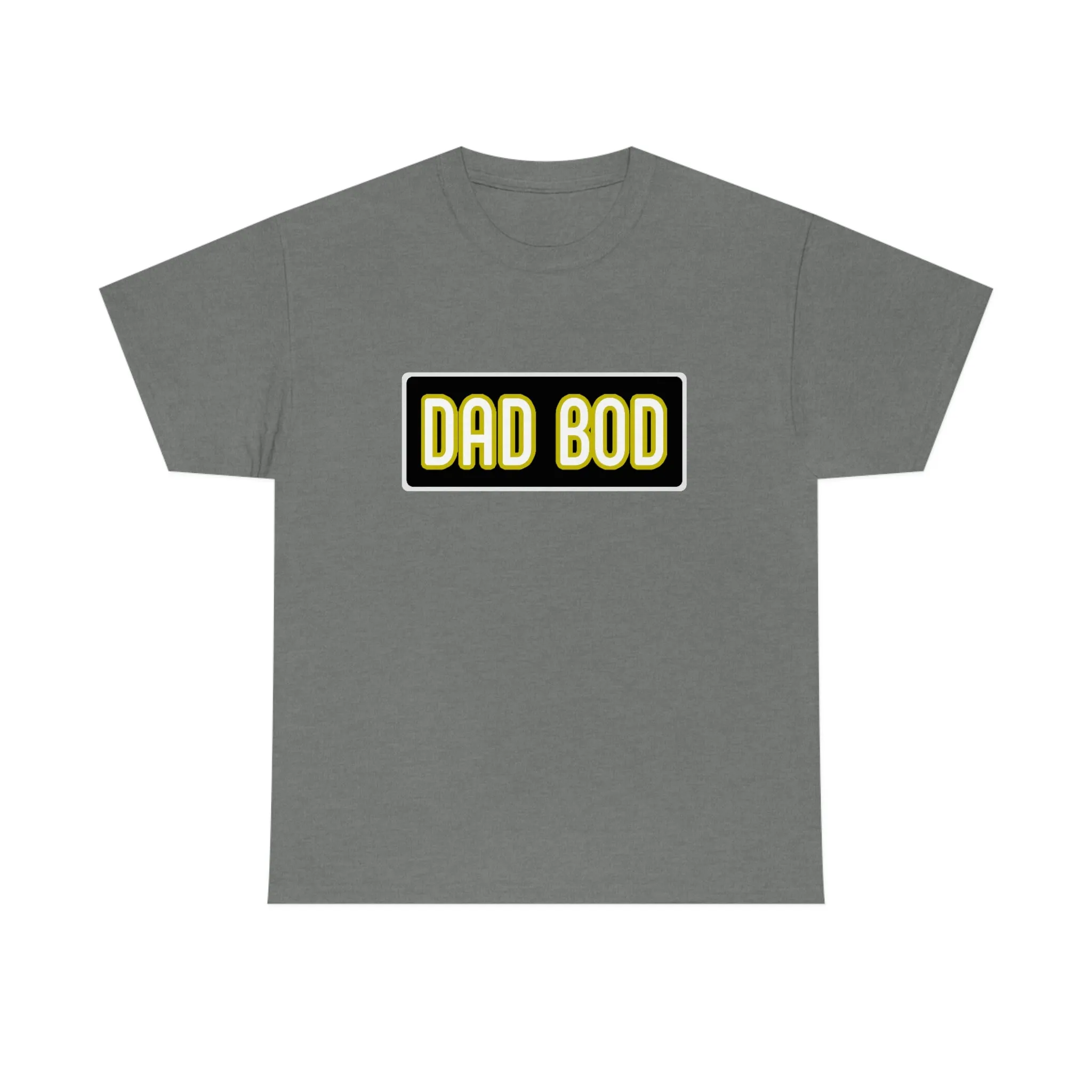 Dad Bod Unisex Heavy Cotton Tee Father Daddy Body Joke fun funny Present Gift