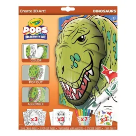 Dinosaurs Pops 3D Activity Set