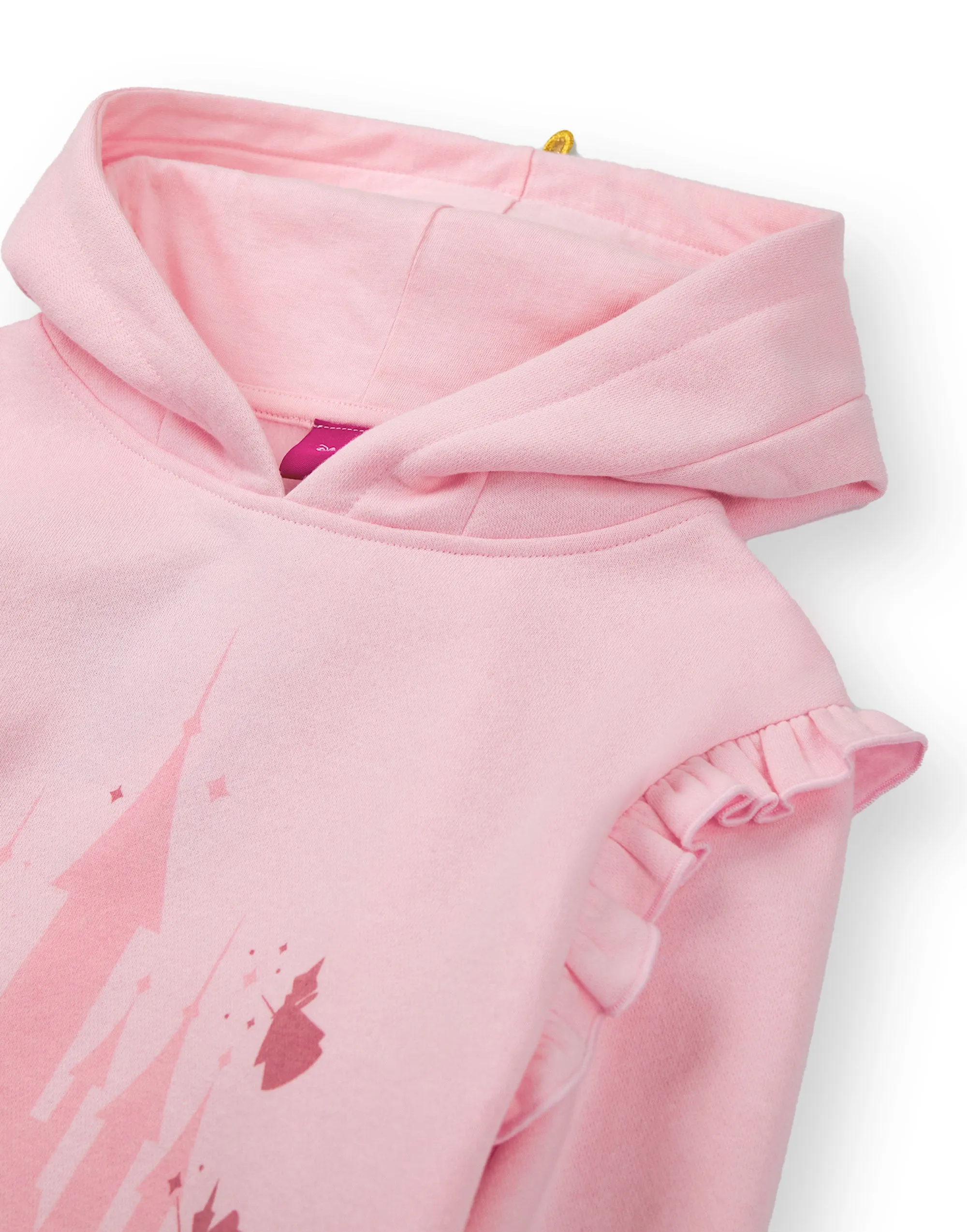 Disney Princess Girls Pink Hoodie