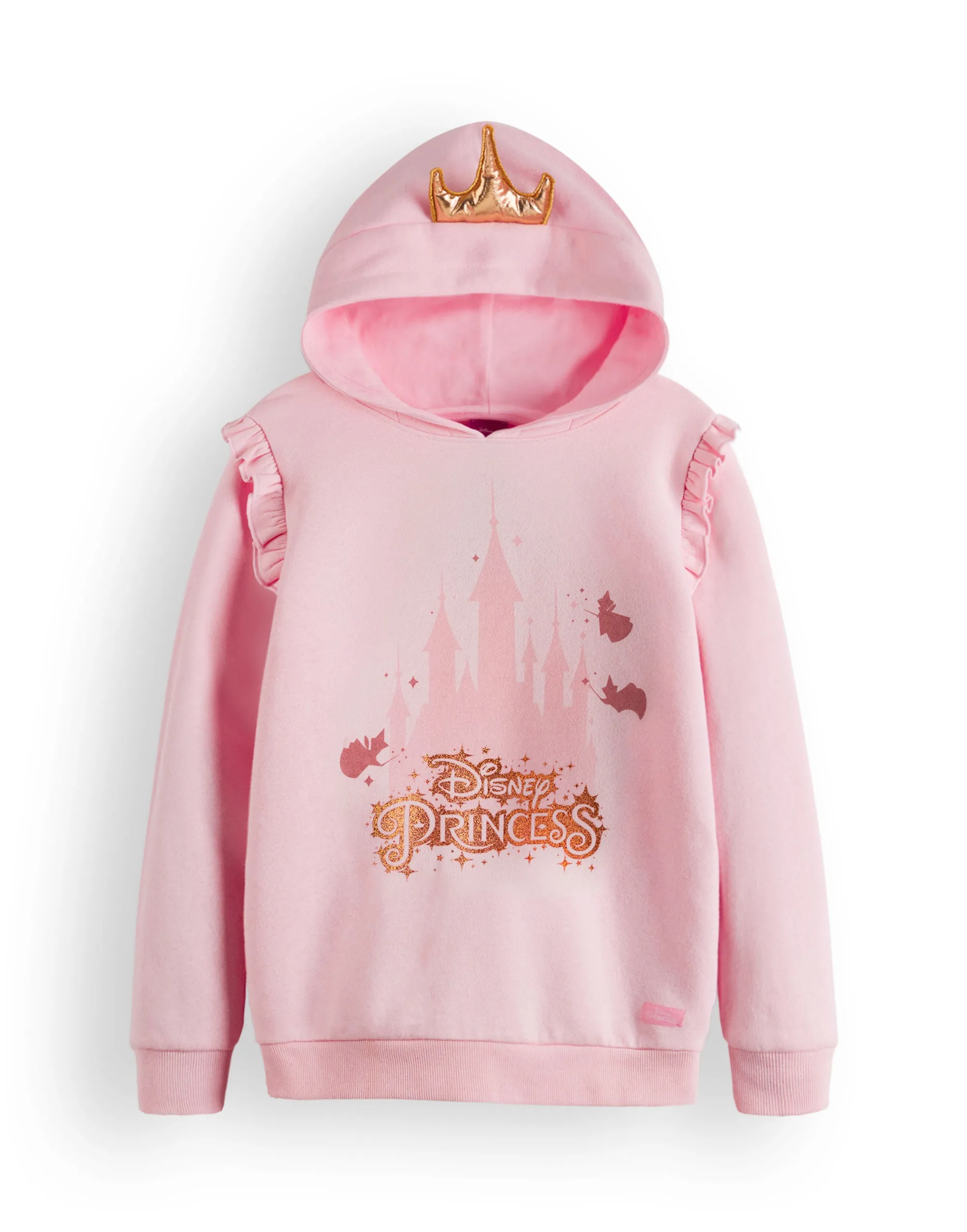 Disney Princess Girls Pink Hoodie