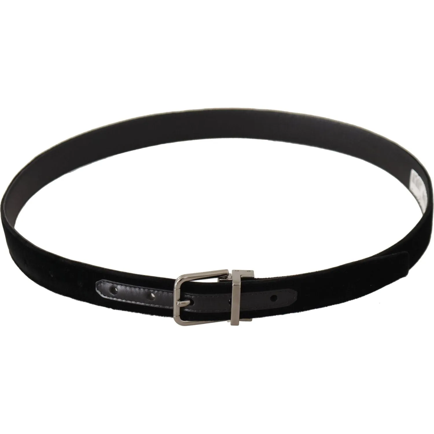 Dolce & Gabbana Elegant Velvet Designer Belt