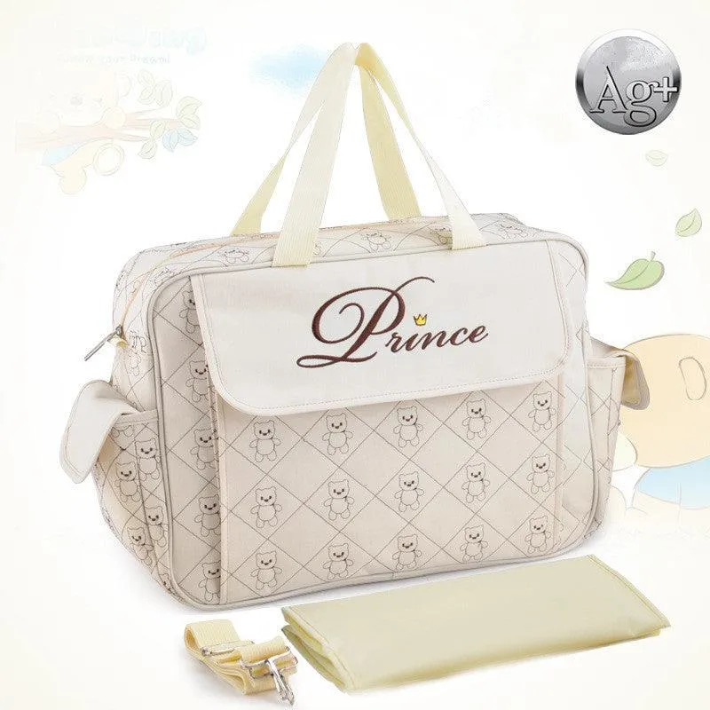 Fashion Large Capacity Baby Diaper Bags Mommy Baby