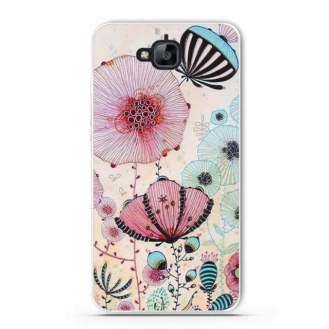 For Huawei Y6 Pro Cases Painted Phone Case For Huawei Honor 4C Pro Y6 Pro Enjoy 5 Honor Holly 2 Plus 5.0 inch Case Painted Cover