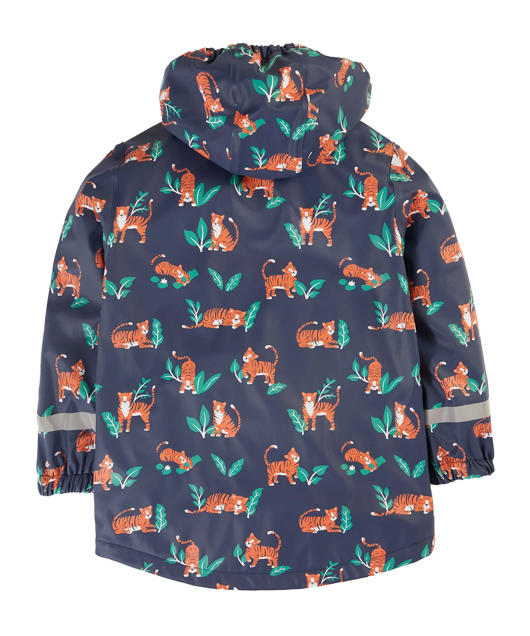 Frugi Puddle Buster Coat - Tiger Time