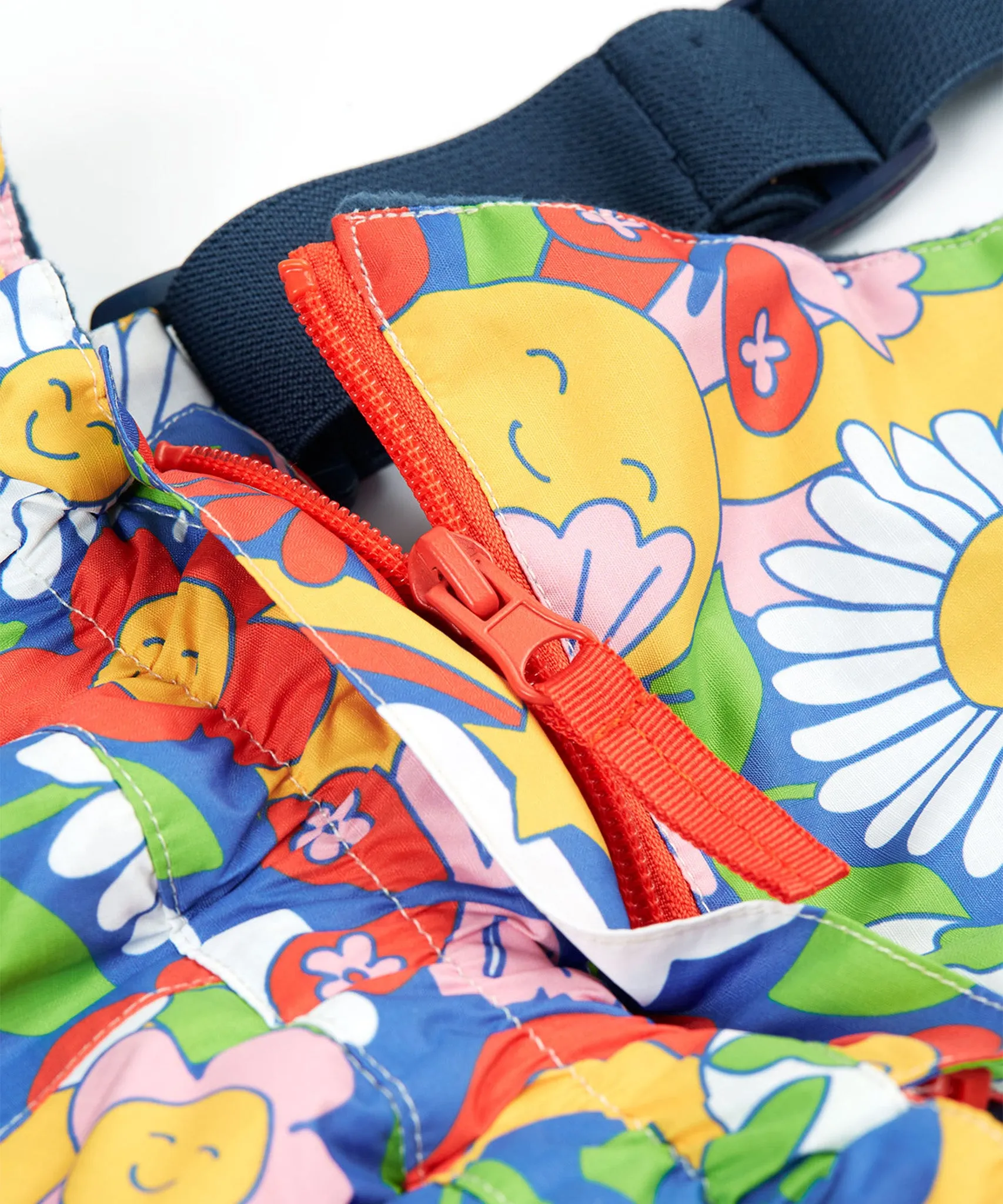 Frugi Snow & Ski Salopettes - Retro Happy