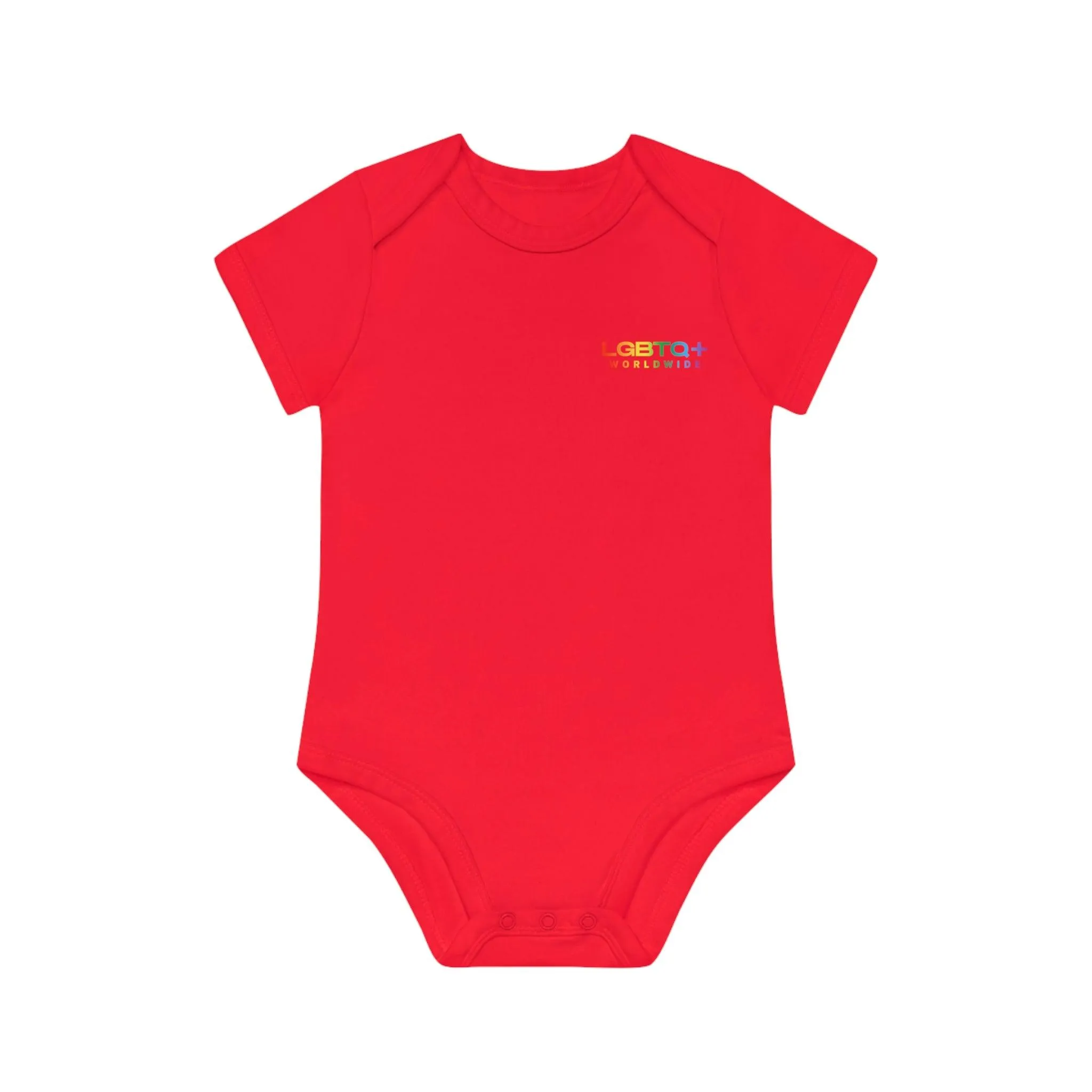 ,,FUNNY ROBOT" Baby Organic Short Sleeve Bodysuit