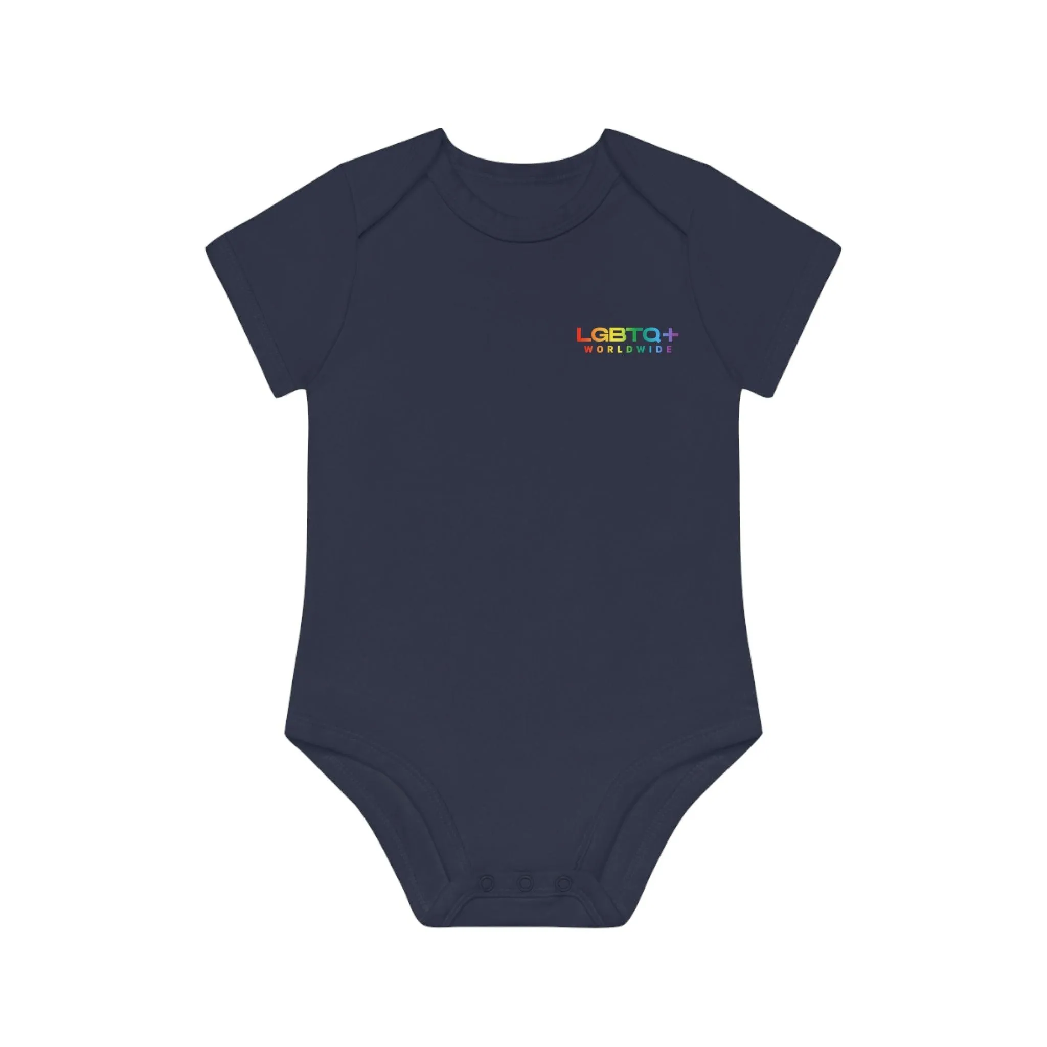 ,,FUNNY ROBOT" Baby Organic Short Sleeve Bodysuit