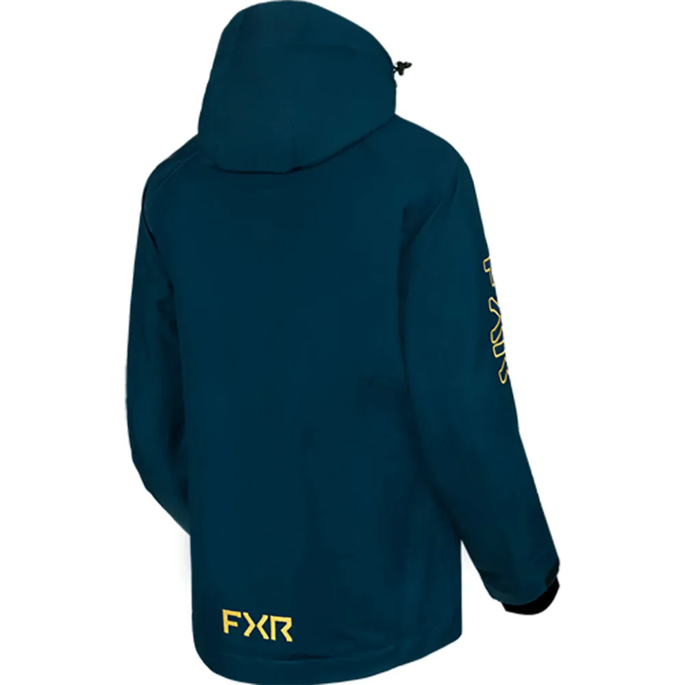 FXR  Womens Fresh Jacket Warm Insulated Durable HydrX Vented Dark Steel Sundial