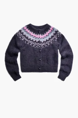 Girls Sweater Imoga Bellina - Slate