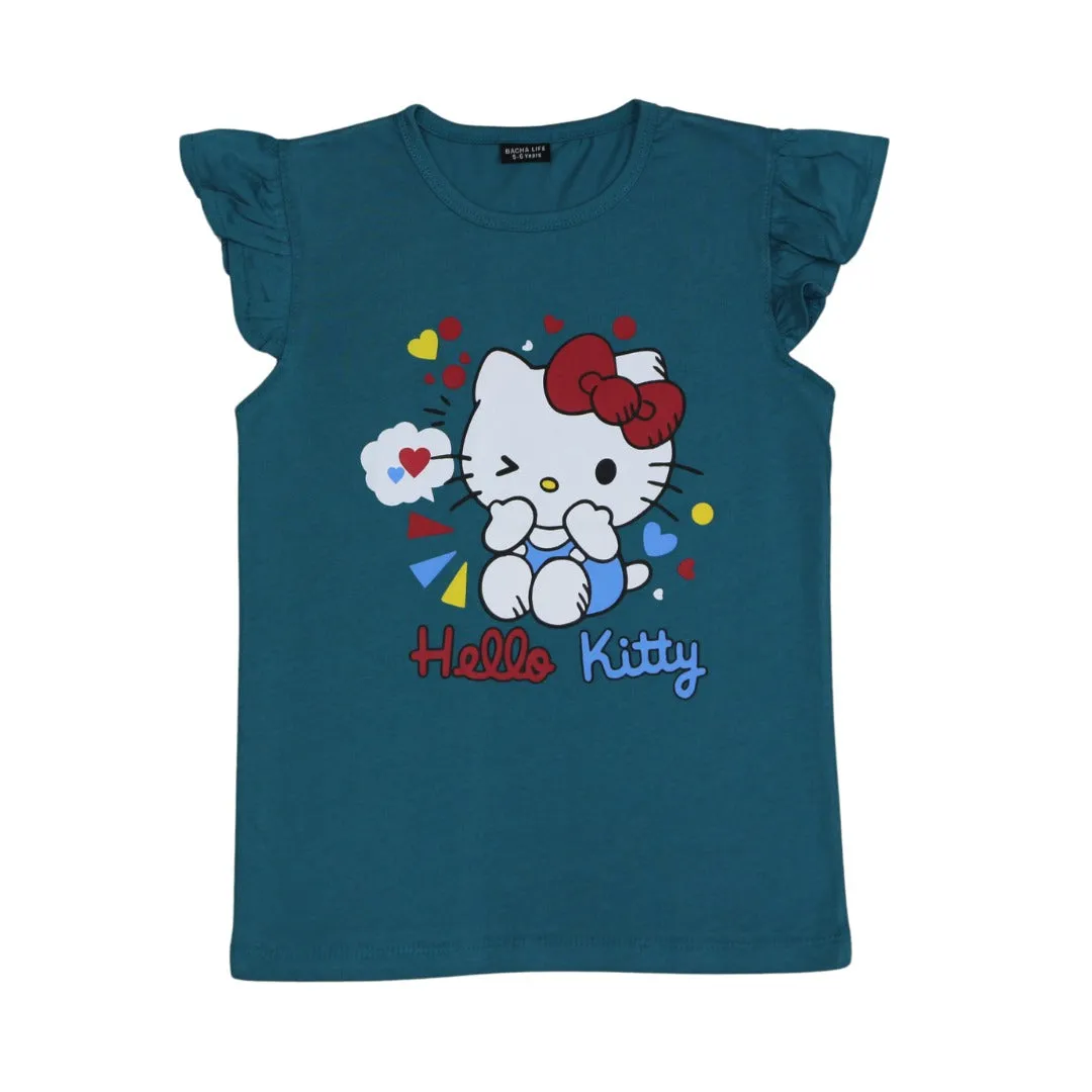 Girls zinc hello kitty T-shirt