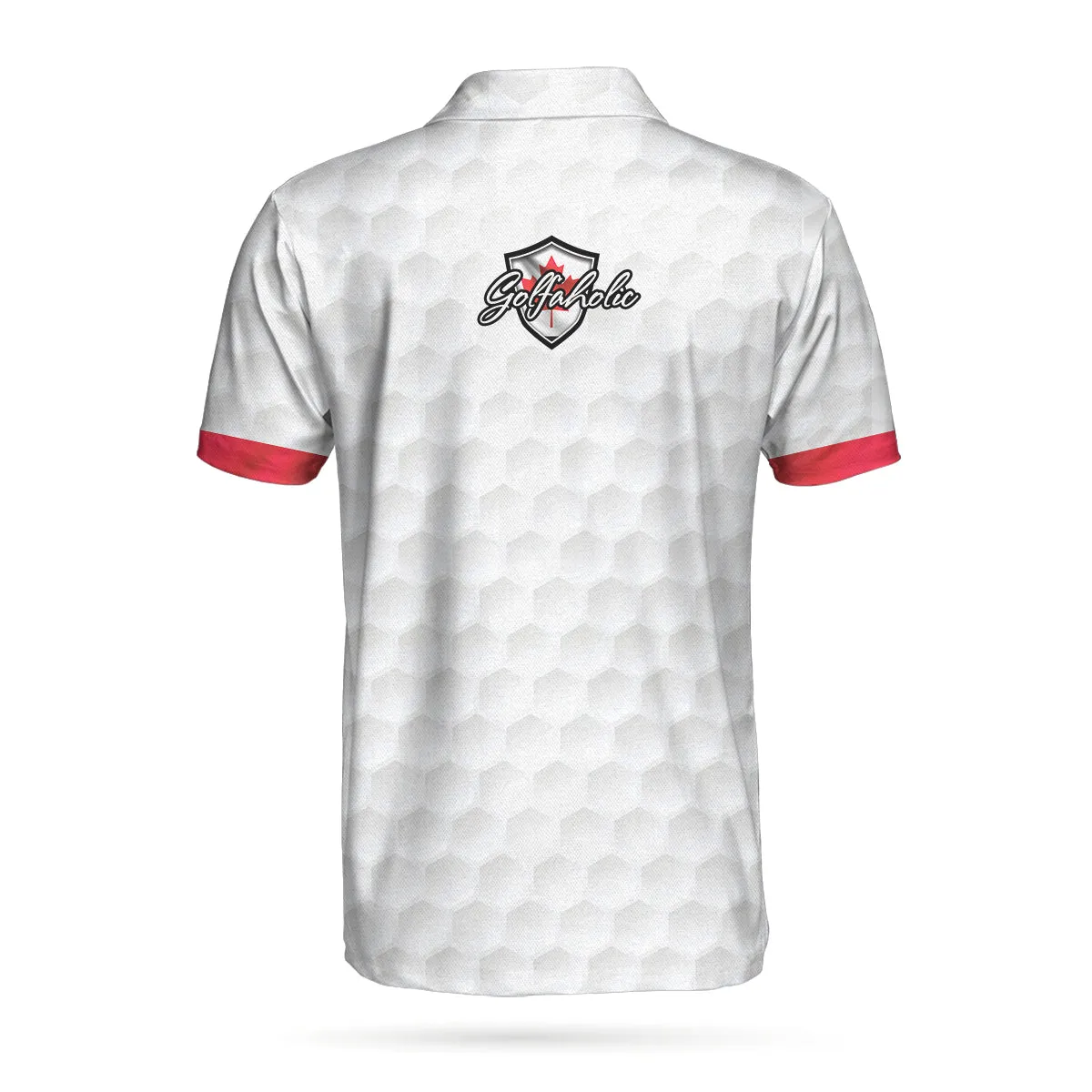 Golf Canada Flag Pin Up Girl Polo Shirt, Canadian Golf Shirt For Men Coolspod